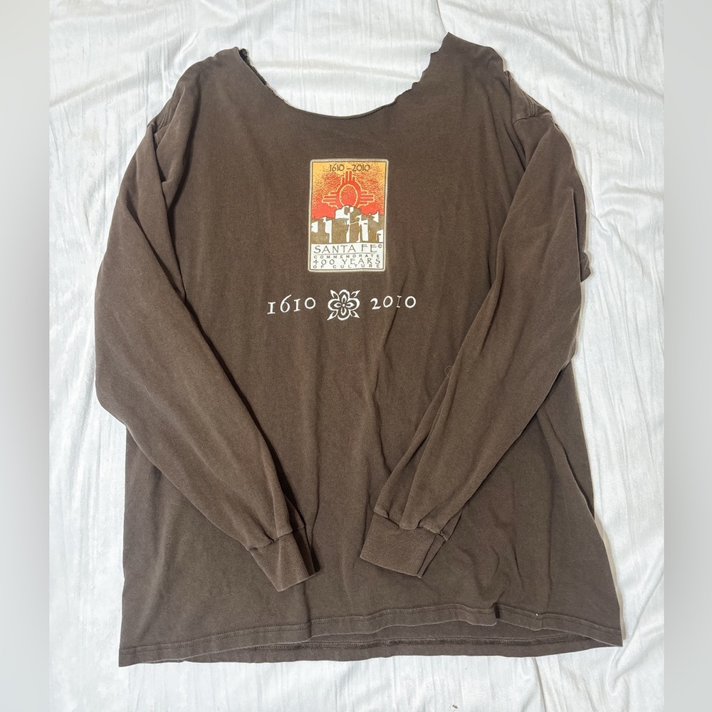Santa Fe Long Sleeve (Cut Off Neck)